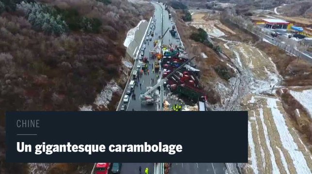 Un gigantesque carambolage fait au moins 17 morts en Chine