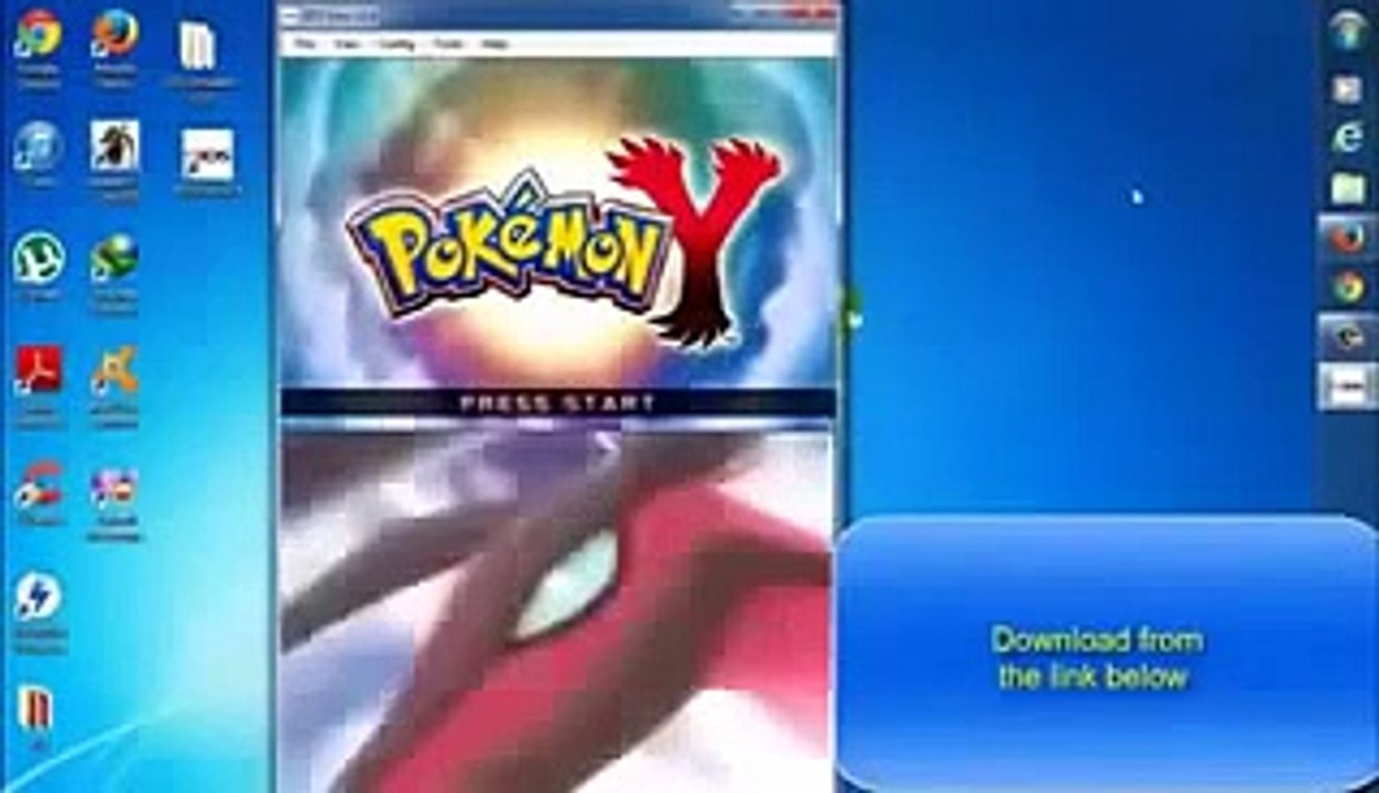 Free Working Pokemon X and Y ROM + 3Ds Emulator Download
