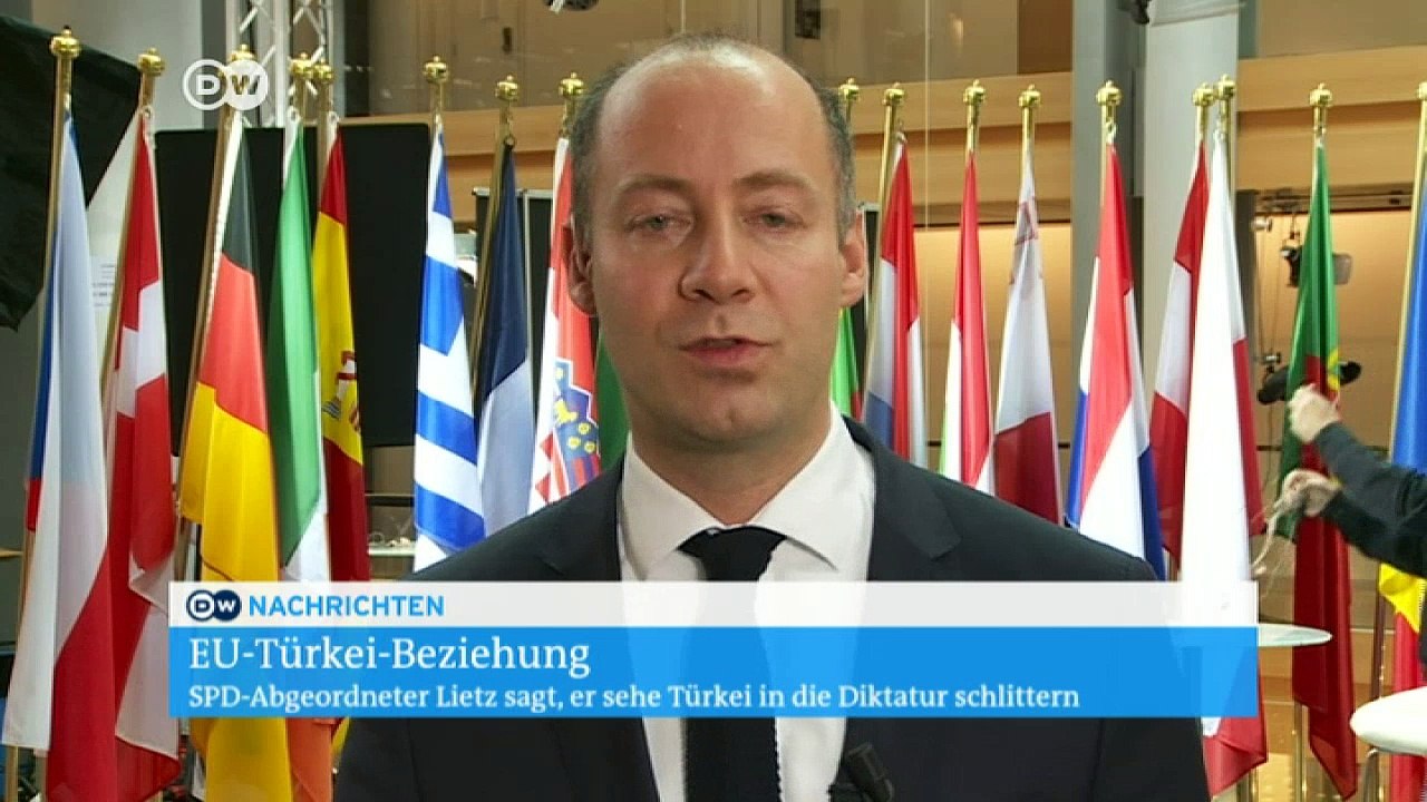 Lietz: "Türkei schlittert in Diktatur hinein" | DW Nachrichten