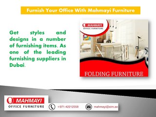 Best Modern Office Furniture in Dubai