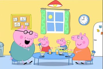 Peppa Pig VF  Saison 1 EP 1, Les Flaques de boue