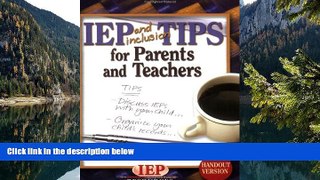 Big Sales  IEP and Inclusion Tips for Parents and Teachers Handout Version  Premium Ebooks Online
