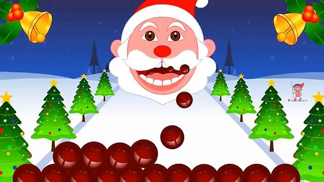 Learn Colors with Surprise Laughing Santa | Colours to Kids Children Toddlers Baby Play Videos