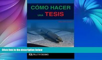 Big Sales  Como hacer una Tesis (Spanish Edition)  Premium Ebooks Online Ebooks