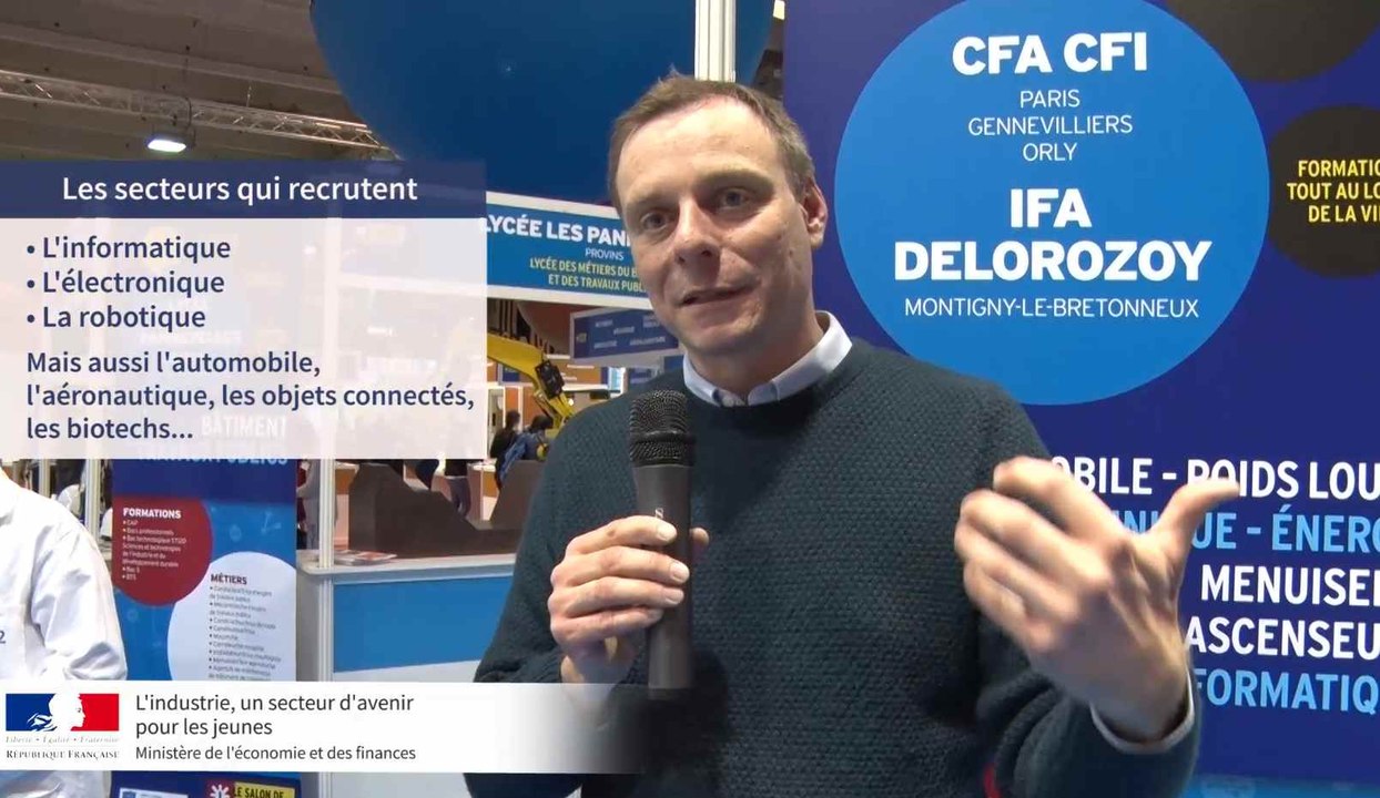 L'industrie : un secteur qui recrute !