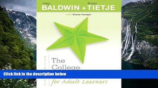 Big Sales  The College Experience for Adult Learners (Experience Franchise)  Premium Ebooks Best