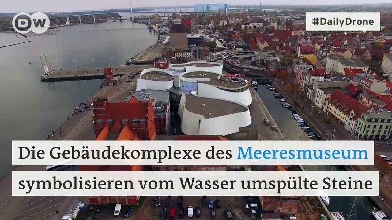 #DailyDrone: Ozeaneum, Stralsund
