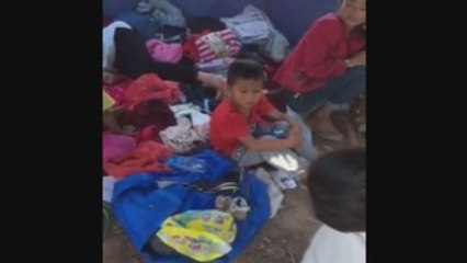 Multitud de birmanos huyen a China por los enfrentamientos entre el Ejército y las milicias