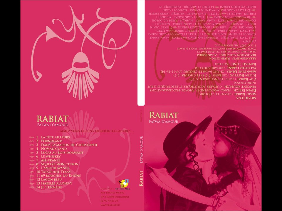 alain rabiat - fatwa d'amour - 2016