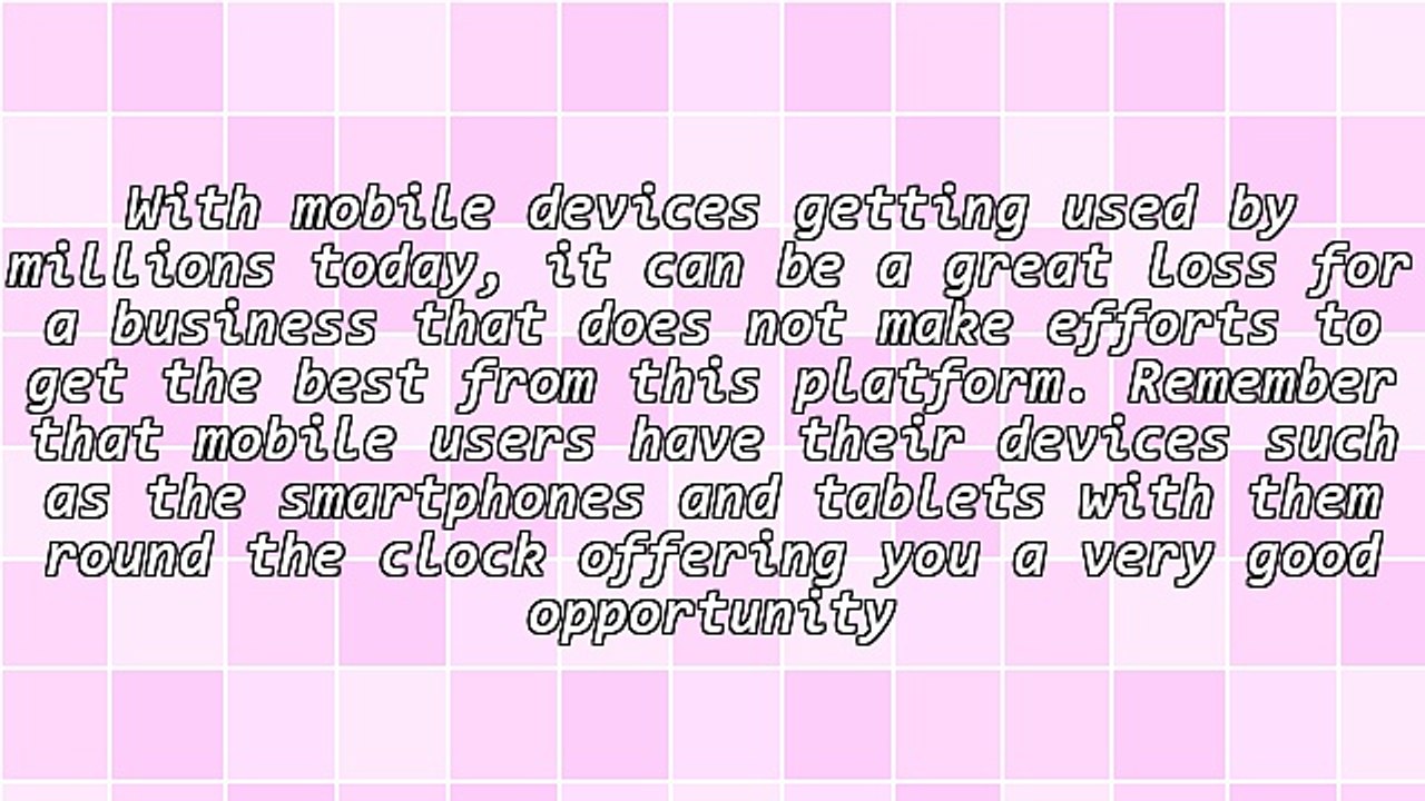 How To Get The Best From a Mobile Advertising Campaign