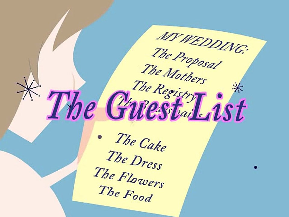 BRIDEZILLA- The Guest List