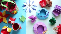 DIY Gift Box Decorations By Paper Flowers For Kids