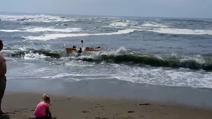 Cette journée Kayak s'annonçait pourtant bien...