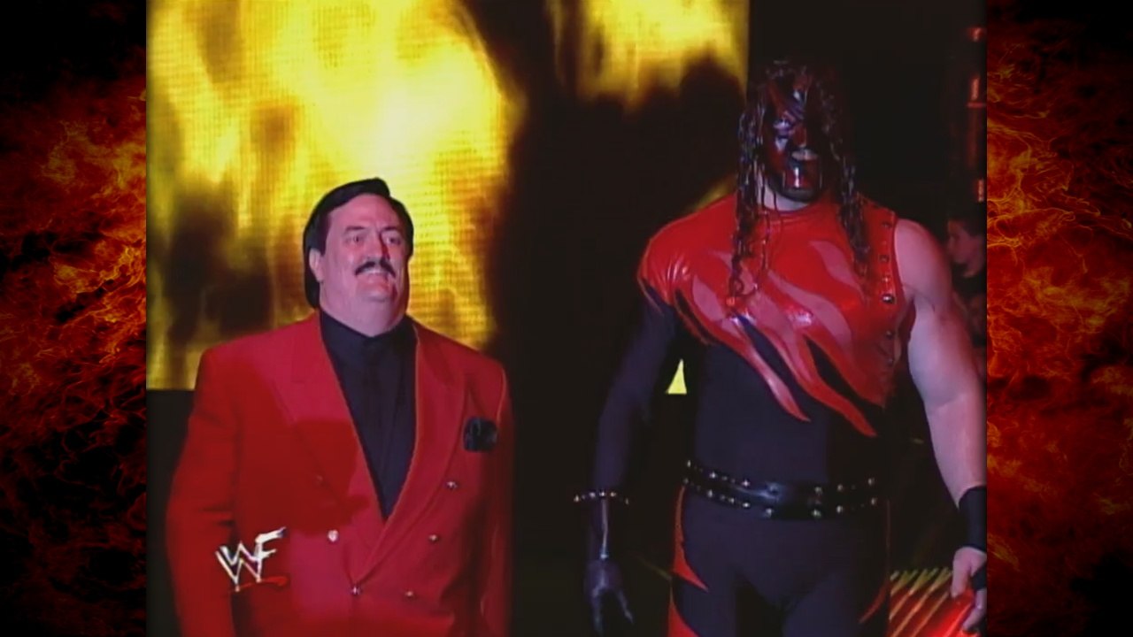Kane w/ Paul Bearer & Rikishi vs DGeneration X (XPac & Road Dogg w