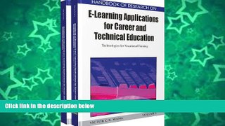 Buy NOW  Handbook of Research on E-Learning Applications for Career and Technical Education: