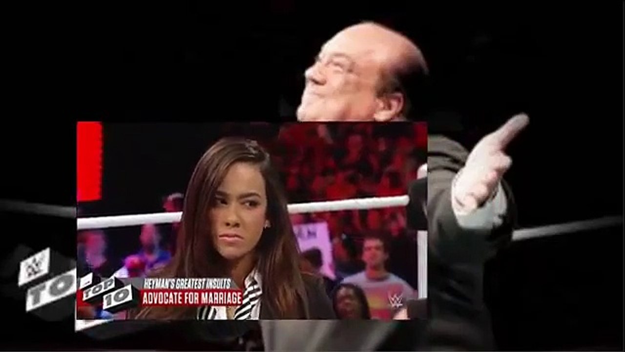 Paul Heyman's Greatest insults | WWE Top 10 |