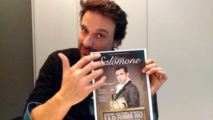 Bruno Salomone présente son nouveau spectacle