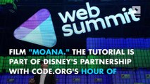 Disney has released free Moana-themed coding tutorials