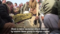 Kabul mosque blast victims laid to rest