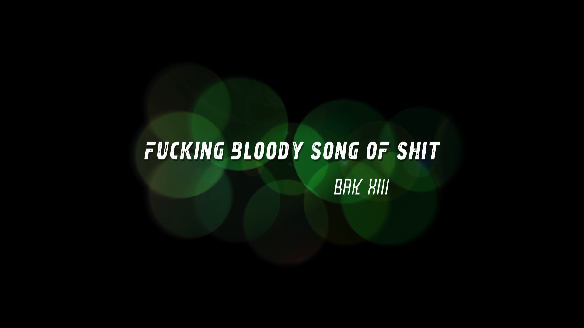 ⁣Bak XIII - Fucking Bloody Song Of Shit (CyberPunk Night Live - Atelier des Môles 2016)