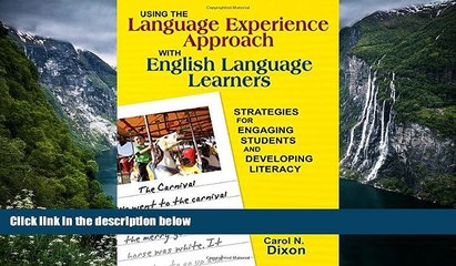 Deals in Books  Using the Language Experience Approach With English Language Learners: Strategies