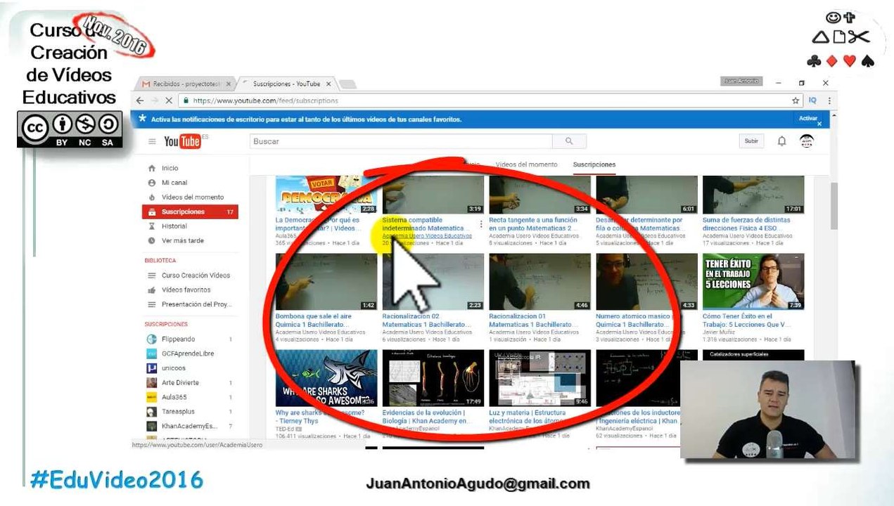 Funcionamiento básico de un canal de Youtube. Datos interesantes