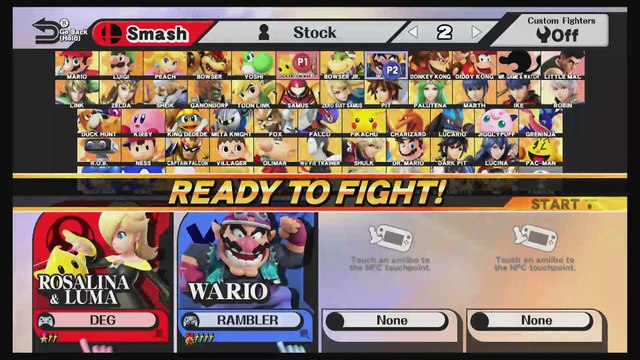 SBY Smash 4 Weekly 11-11-16 - Midnight Rambler (Wario) vs Blazer (Rosalina, Ness) (WB)
