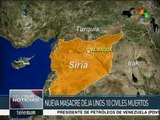 Siria: ataque de la coalición liderada por EEUU deja 10 muertos