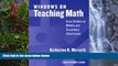 Buy NOW  Windows on Teaching Math: Cases of Middle and Secondary Classrooms : Facilitator s Guide