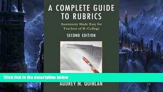 Deals in Books  A Complete Guide to Rubrics: Assessment Made Easy for Teachers, KDCollege  Premium