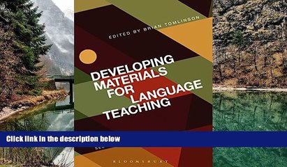 Buy NOW  Developing Materials for Language Teaching: Second Edition  Premium Ebooks Online Ebooks