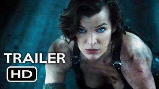 Resident Evil- The Final Chapter Official Trailer 1 (2017) - Milla Jovovich Movie