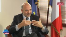 Pierre Moscovici à propos de la proposition de François Fillon de laisser filer le déficit
