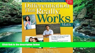 Buy NOW  Differentiation That Really Works: Math (Grades 6-12)  Premium Ebooks Online Ebooks