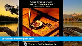Buy NOW  Anne Frank Diary of a Young Girl LitPlan - A Novel Unit, Teacher Guide With Daily Lesson
