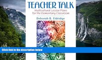 Deals in Books  Teacher Talk: Multicultural Lesson Plans for the Elementary Classroom  Premium