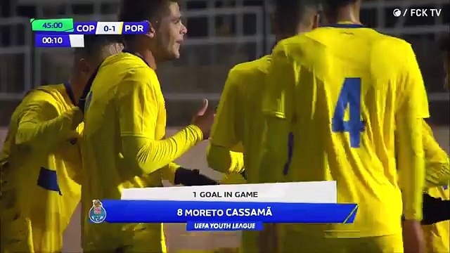 FC Copenhagen U19 vs FC Porto U19 3-1 | UEFA Youth League 2016 | 22-11-2016