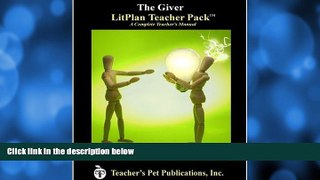 Deals in Books  The Giver LitPlan - A Novel Unit Teacher Guide With Daily Lesson Plans (LitPlans