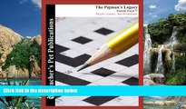 Deals in Books  The Pigman s Legacy Puzzle Pack - Teacher Lesson Plans, Activities, Crossword