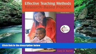Buy NOW  Effective Teaching Methods Research-based Practice (Paperback, 2010) 7th EDITION  Premium