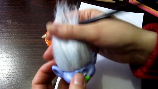 How to draw Guy Diamond from Trolls 2016 Как рисовать игрушку Тролли 2016 из Макдональдс