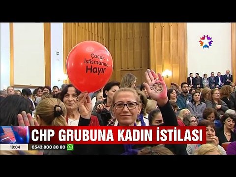CHP'li Kadın vekil kürsüye çocuk gelinliği ile çıkmaya çalıştı