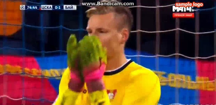 1-1 Bibras Natcho Penalty Goal HD - CSKA Moscow 1-1 Bayer Leverkusen 22.11.2016 HD (Chmapions League)