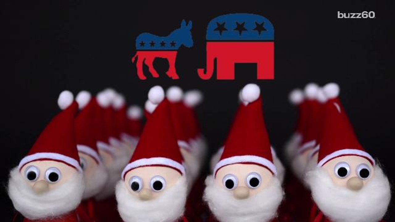 Santa Claus In Trouble For Being Partisan
