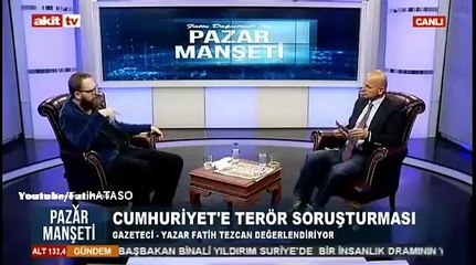 Fatih Tezcan “Cumhuriyet Gazetesinin Kağıdını Yahudi Bir Aile Veriyordu“  - 6 Kasım 2016
