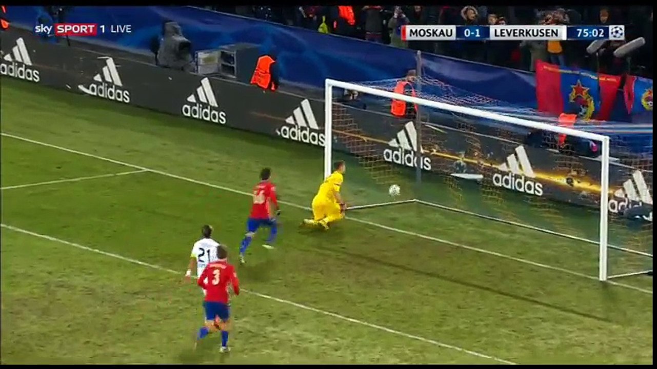 Bibras Natcho Goal HD - CSKA Moscow 1-1 Bayer Leverkusen - 22.11.2016 HD