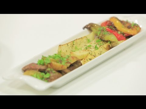 كبدة دجاج بالبطاطس والليمون المعصفر | رانيا الجزار