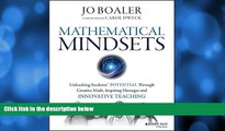 Big Sales  Mathematical Mindsets: Unleashing Students  Potential through Creative Math, Inspiring