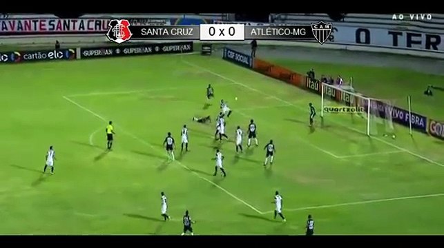 GOL de Fred ● Santa Cruz 0 x 1 Atlético-MG - Campeonato Brasileiro 2016