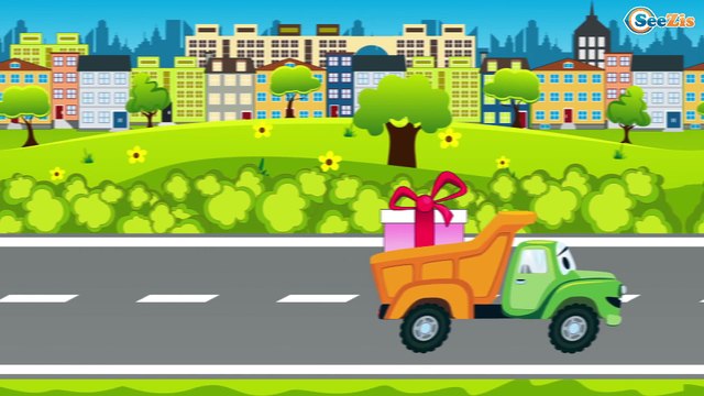 Мультики для детей - Грузовик - История про Грузовик - Мультики про машинки